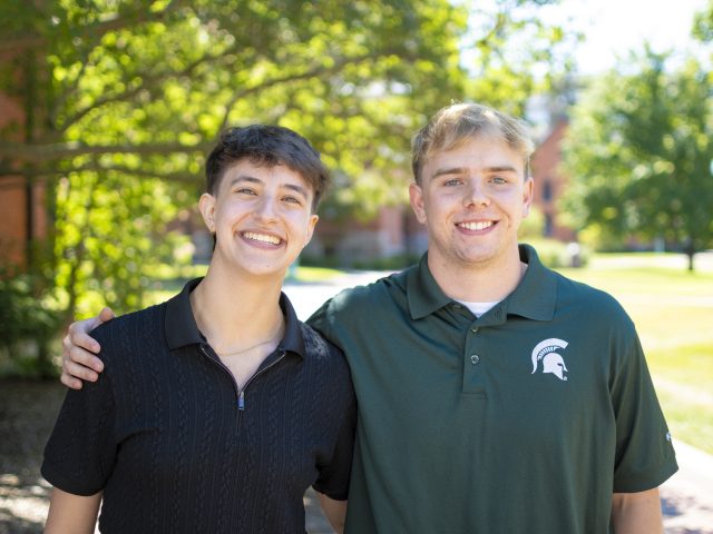 Joanna Gusis (left) and Stephen Lewis (right pictured outside PC: Sloane Barlow Photography